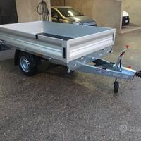 CARRELLO RIMORCHIO A9L TRASP COSE CON SPONDE APRIB