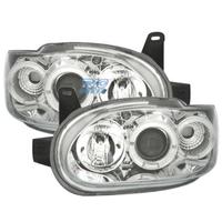 FARI PER FORD ESCORT 95-00 ANGEL EYES FONDO CROMAT