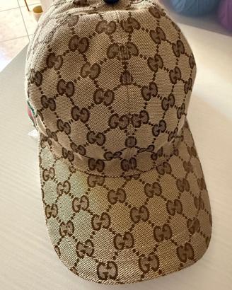 Cappello Baseball Gucci originale scontrino, nuovo
