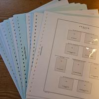 Fogli Marini Francobolli Repubblica 1980-1986