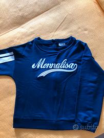 Felpa Monnalisa bambina 12anni