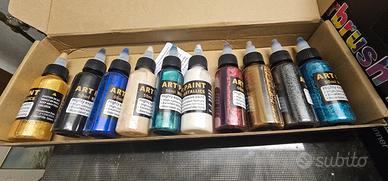 colori assortiti per aerografo 