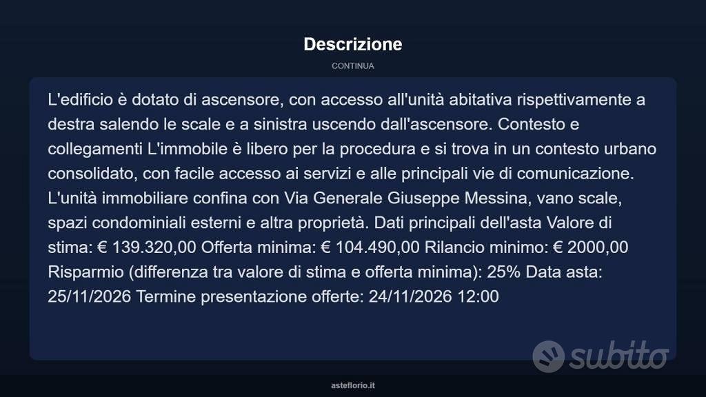Appartamento – Taranto - Vista 5