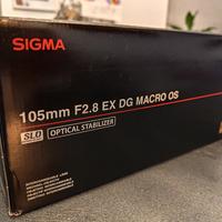sigma 105 macro f 2.8 attacco canon