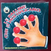 gioco di prestigio: le palline che si moltiplicano