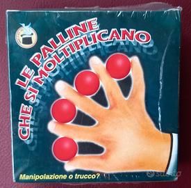 gioco di prestigio: le palline che si moltiplicano