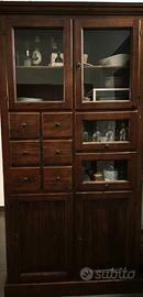 Vetrina mobile soggiorno arte povera