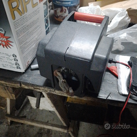 Argano 12v con telecomando