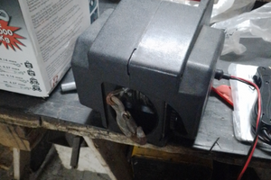 Argano 12v con telecomando