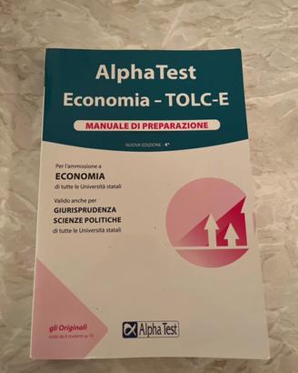 Alpha test economia tolc e
