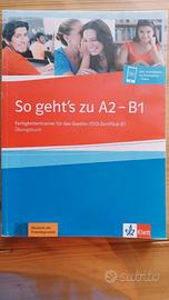 Libro scolastico "So geht's zu A2-B1"
