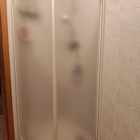 box plastica privacy  piatto doccia ceramica 