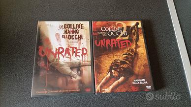 film le colline hanno gli occhi unrated 1 e 2