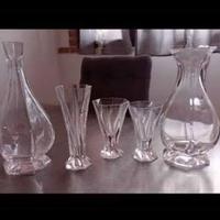 servizio bicchieri cristallo nuovi completo da 12