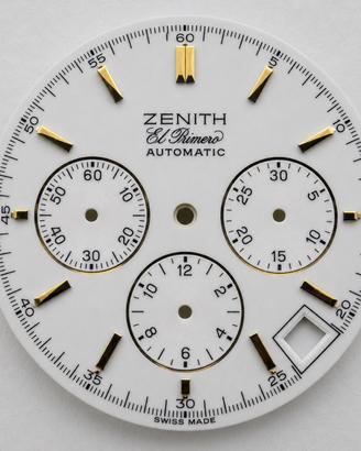 Quadrante zenith el primero bianco oro 18kt