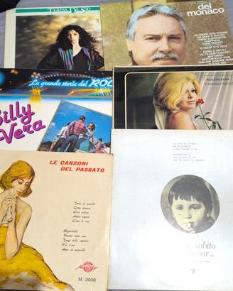 Lotto 6 vinili LP 33 giri - musica italiana 