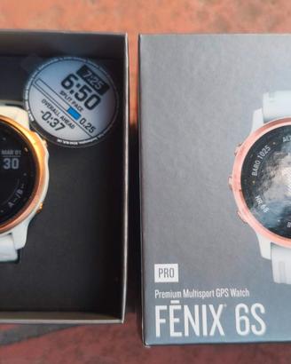 Orologio GPS Garmin Fenix 6S Pro Rosegold mm.42