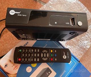 Decoder DVB-T (NON T2) Funzionante - Kit Completo