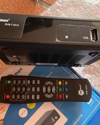 Decoder DVB-T (NON T2) Funzionante - Kit Completo