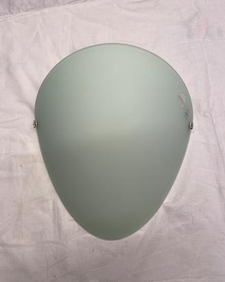 Lampada da parete Ovalina di Vistosi verde acqua