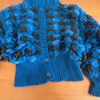 Maglia con  bottoni mohair 42 IM