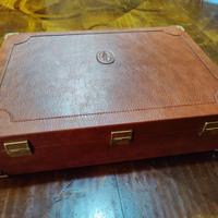 Valigetta in pelle vintage Cagiva