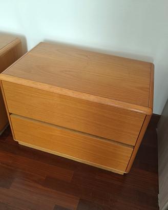 coppia comodini vintage 