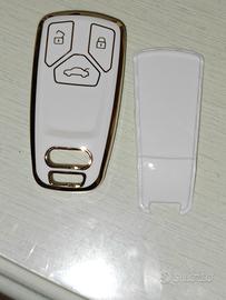cover, custodia silicone chiave audi 