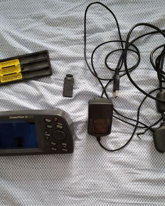 Garmin navigatore pilot street III con accessori e