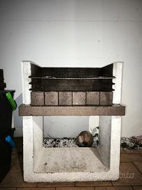 Barbecue fisso in muratura 
