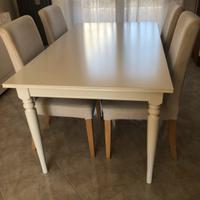 Tavolo cucina estensibile + 4 sedie