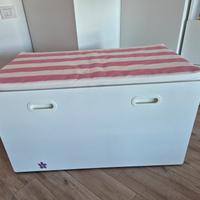 Panca contenitore casettone Smastad Ikea Bambini