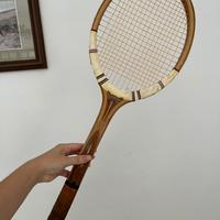 Racchetta tennis Multiply Super in legno anni ‘70