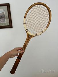 Racchetta tennis Multiply Super in legno anni ‘70