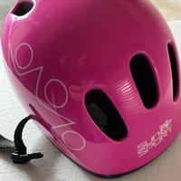 Casco Bici Bambina Rosa Sun & Sport