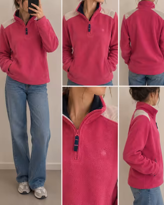 💕 Felpa in pile ideale per l'inverno Tg. S/M 💕