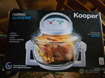 Forno Alogeno Ventilato Kooper 15L 1300W