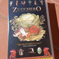 VHS "SpiritoDiVino - Live&Videoclips" di Zucchero