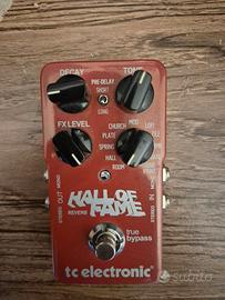 Riverbero per chitarra TC Electronic Hall of Fame