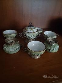 Raro Set da Caffè Vintage "M.A.S. R. Capodimonte" 