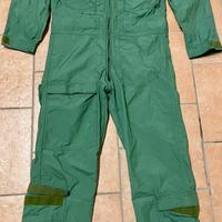 Tuta da volo verde salvia