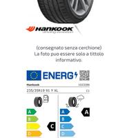 2 Gomme invernali 235 35 r19 hankook