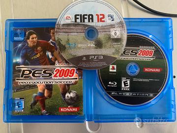 PS3 PES 2009 e FIFA 2012