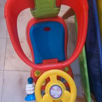 Macchina per bambini con braccioli