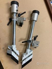 Morsa doppia pneumatica orizz 45 comando a pedale