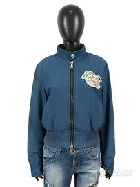Dsquared2 Giubbino Donna Zip Blu Taglia 48 - M