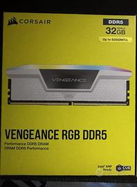corsair ddr5 32gb 6000mhz c36 bianco
