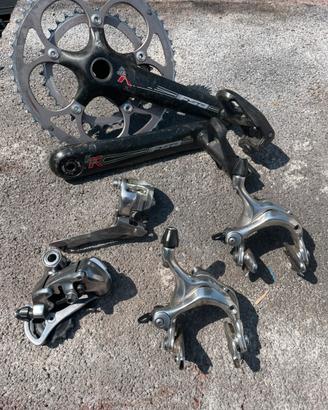 gruppo shimano durace+ruote in carbonio
