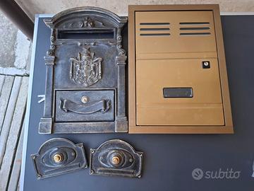 Cassetta della posta in ferro battuto