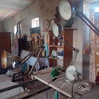 collezione di lumetti vintage movimento a braccio 